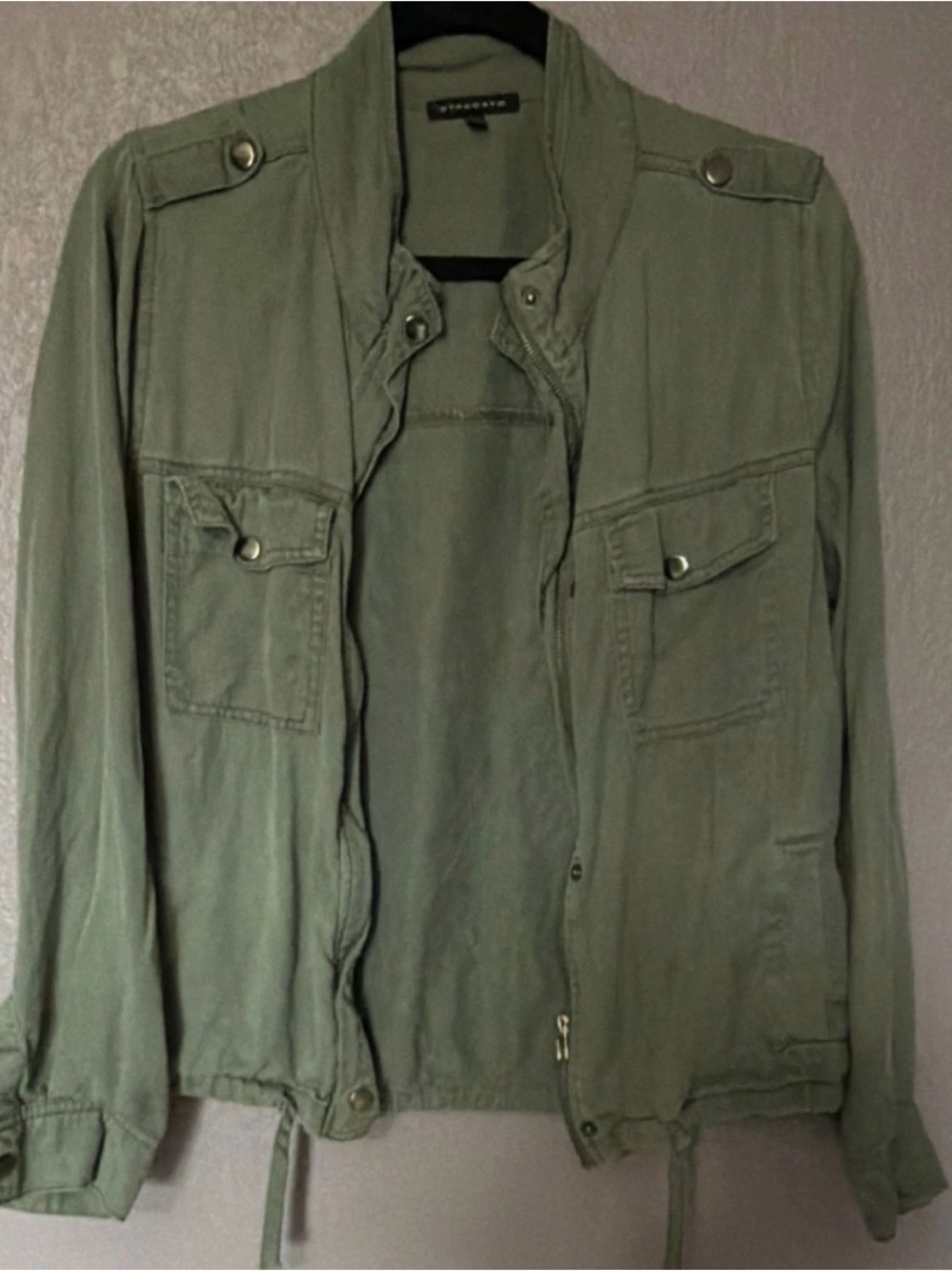 Staccato Olive Green Military Field Jacket - Men